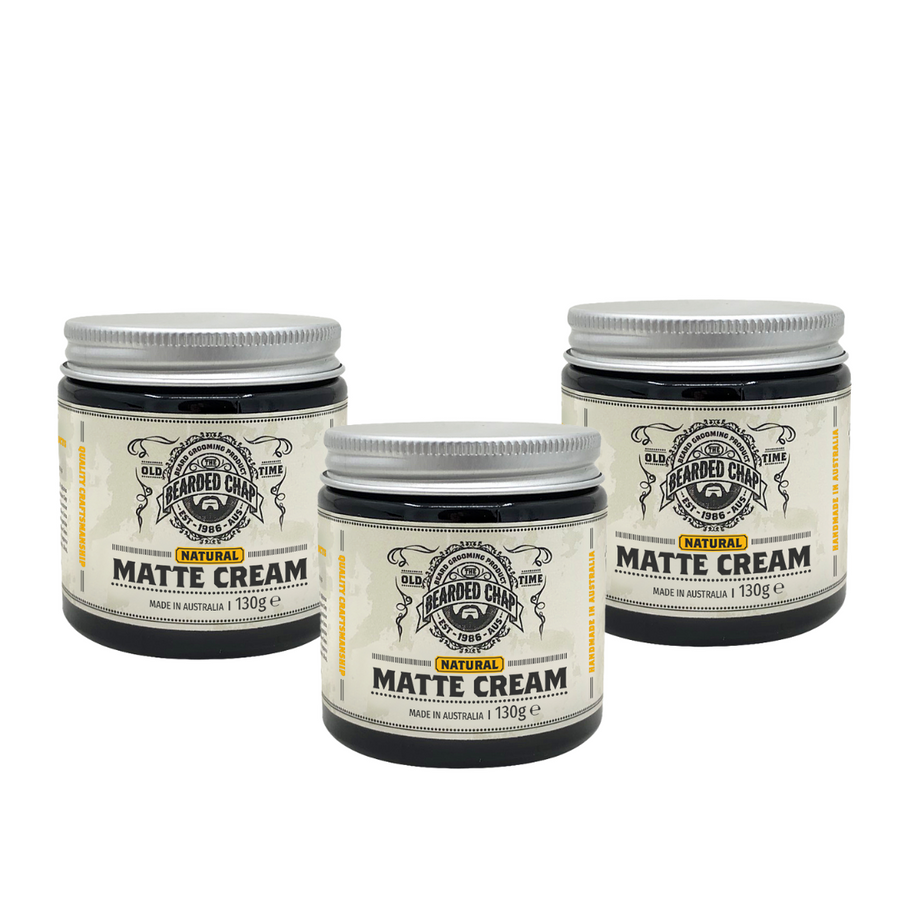 Natural Matte Cream 3-Pack