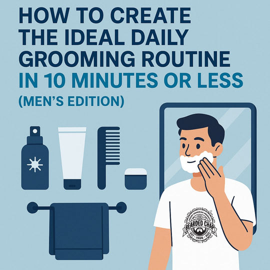 How to Create the Ideal Daily Grooming Routine in 10 Minutes or Less (Men’s Edition)