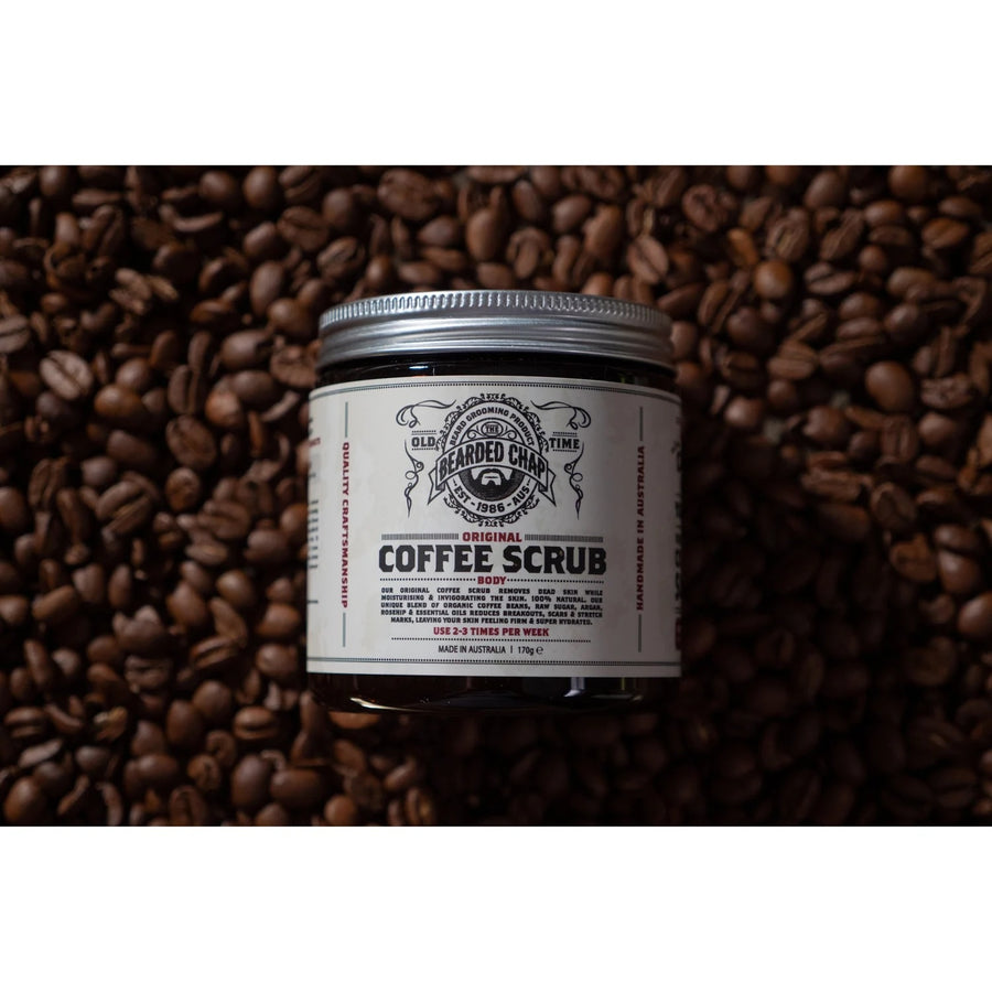 The Bearded Chap Original Coffee Scrub - Body scrub for men