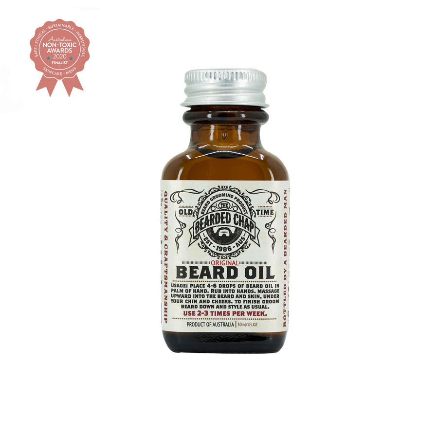 The Bearded Chap Original Beard Oil -  Australia's Original Beard Product 