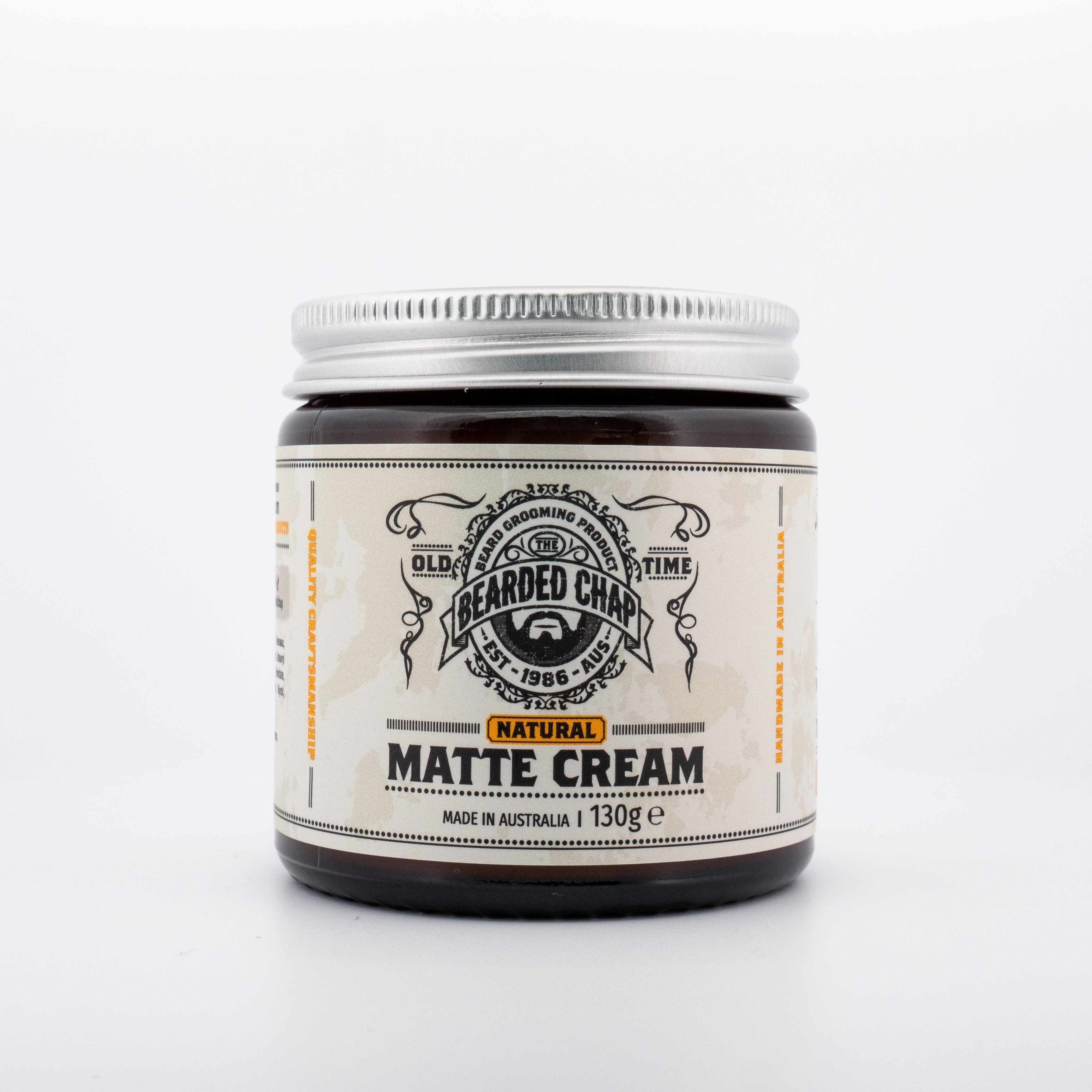 Natural Matte Cream – The Bearded Chap