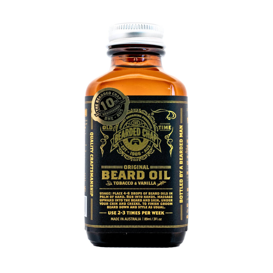 The Bearded Chap Tobacco & Vanilla Beard Oil 89ml