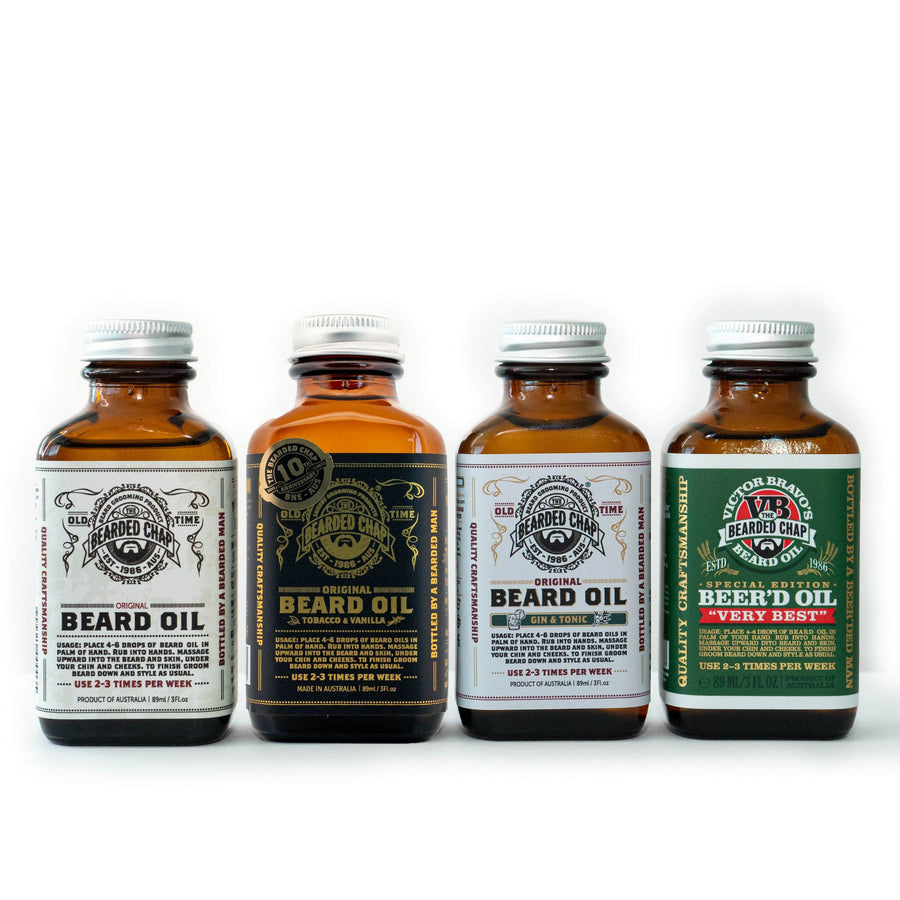 The Bearded Chap Beard Oil Bundle