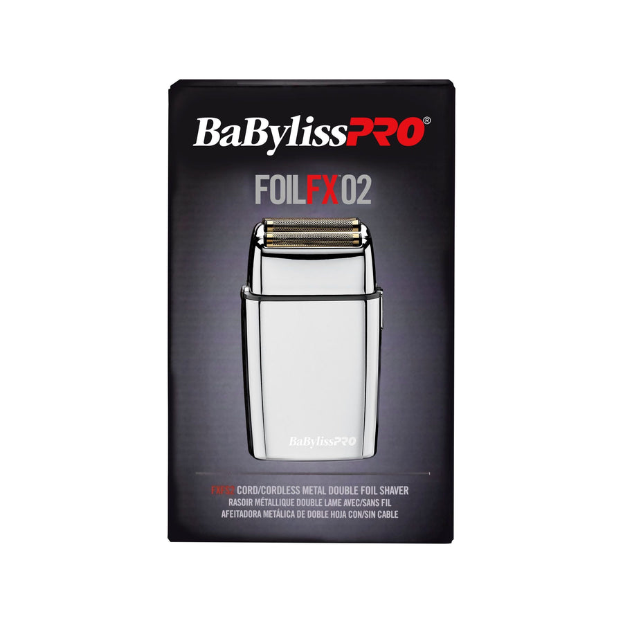 BaBylissPro Silver Double Foil Shaver Australia