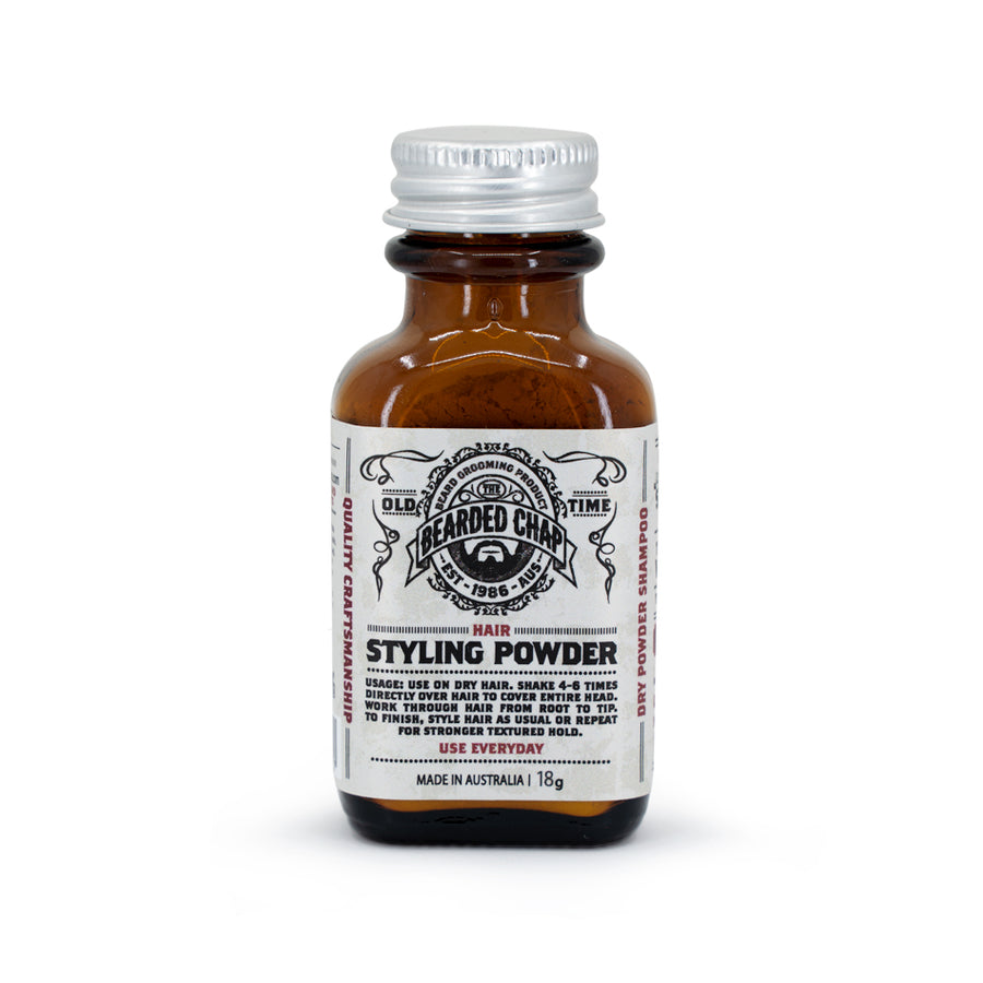 Hair Styling Powder - The Bearded Chap Australian made grooming products