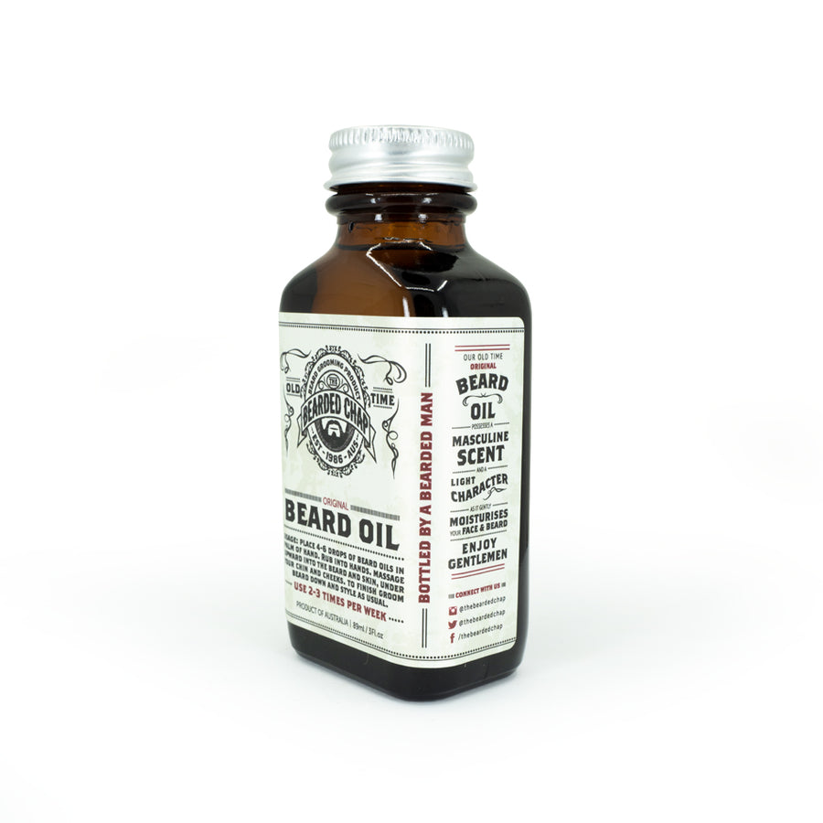 Original Beard Oil - The Bearded Chap Australian made grooming products