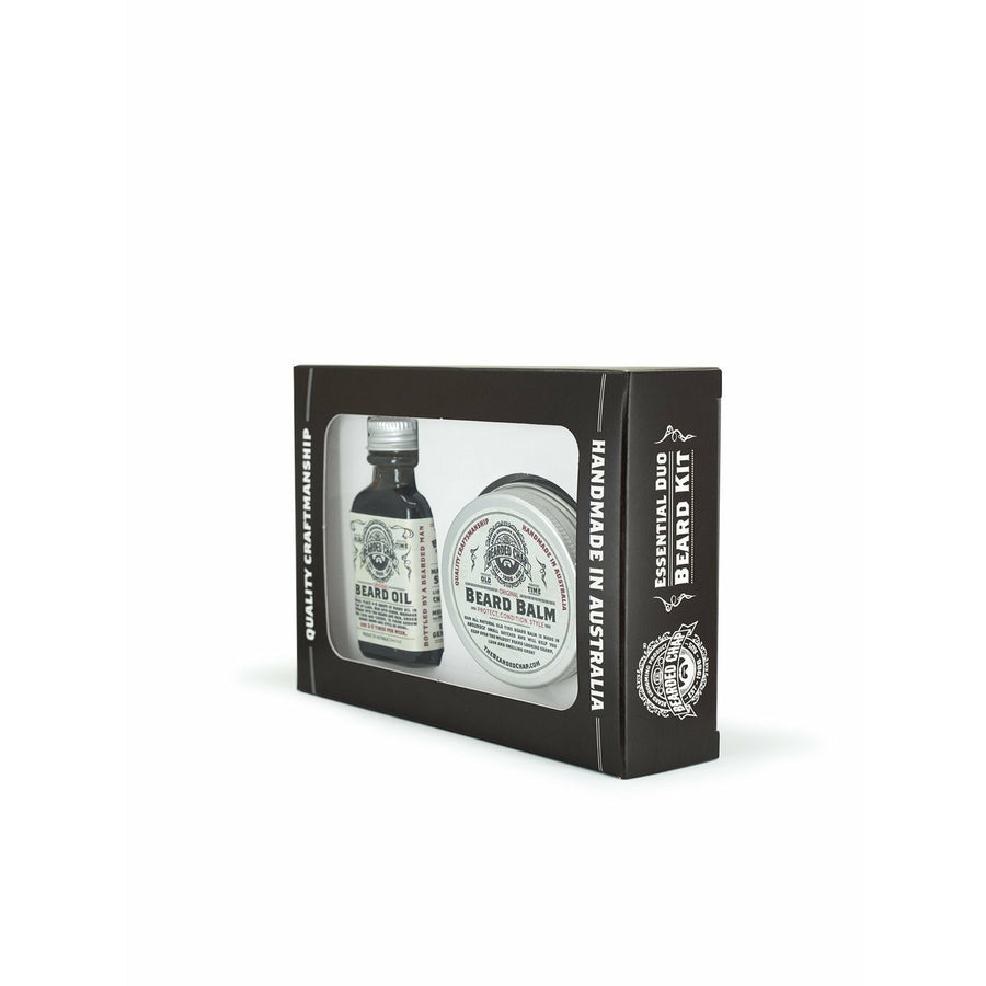 Essential Duo Beard Kit - The Bearded Chap Australian made grooming products