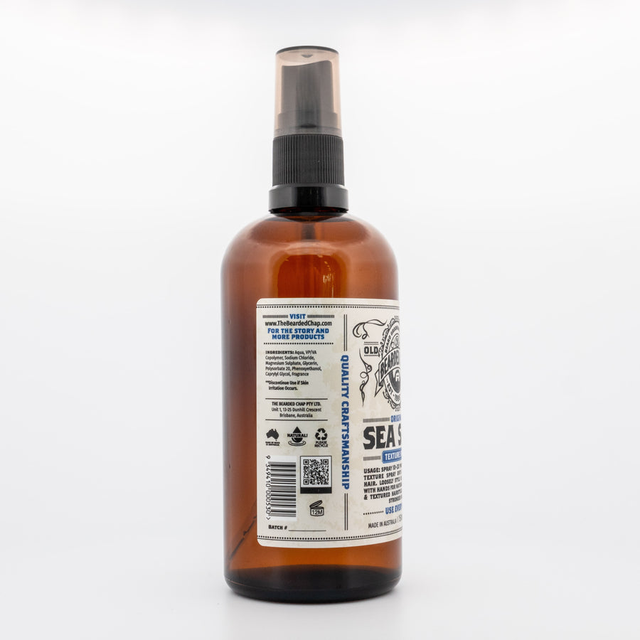 the bearded chap sea salt texture spray