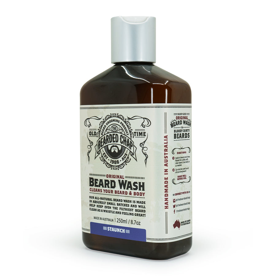 Staunch Original Beard Wash - The Bearded Chap Australian made grooming products