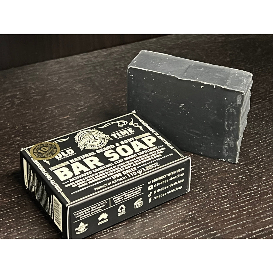 The Bearded Chap Natural Soap bar - for your beard and body