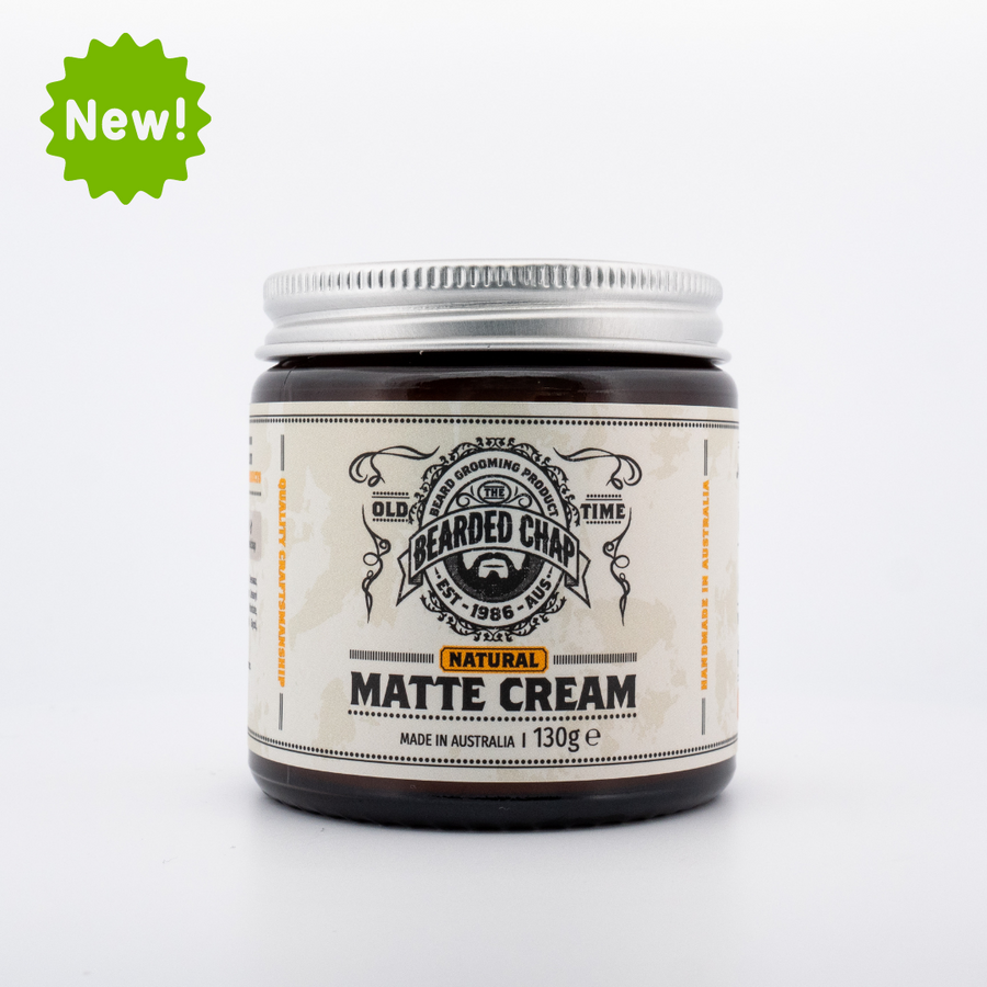 the bearded chap natural matte cream