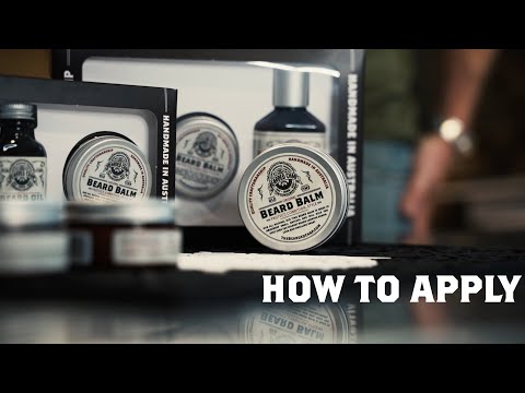 How to use original beard balm 